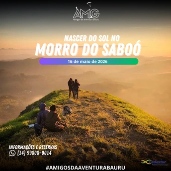Nascer do Sol no Morro do Saboó
