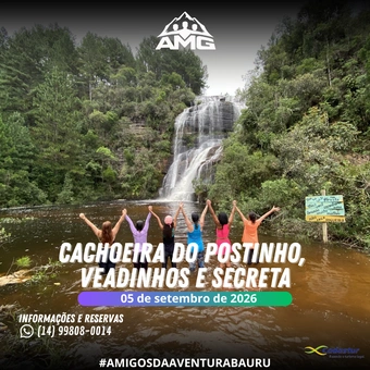 Cachoeira do Postinho, Veadinhos e Secreta